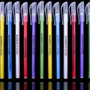 Matador Hi School Gel pens. 0.5mm 12 Pens X 2 = 24 PENS 81ARKFgxy L. AC SX679