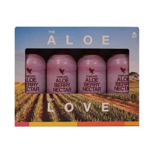 Forever Aloe Berry Gel 4 Pack