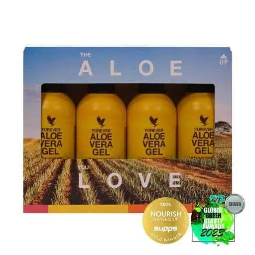 Forever Aloe Vera Gel 4 Pack