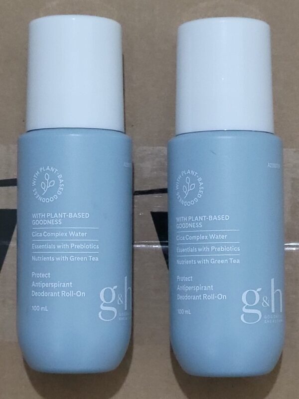 2 x Amway G&H PROTECT+™ Deodorant & Antiperspirant Roll On 100ml1