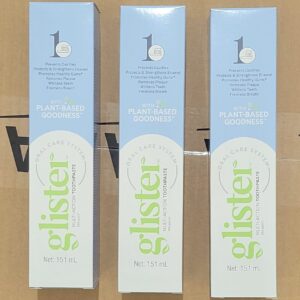 3x Amway GLISTER Multi-Action Fluoride Toothpaste1