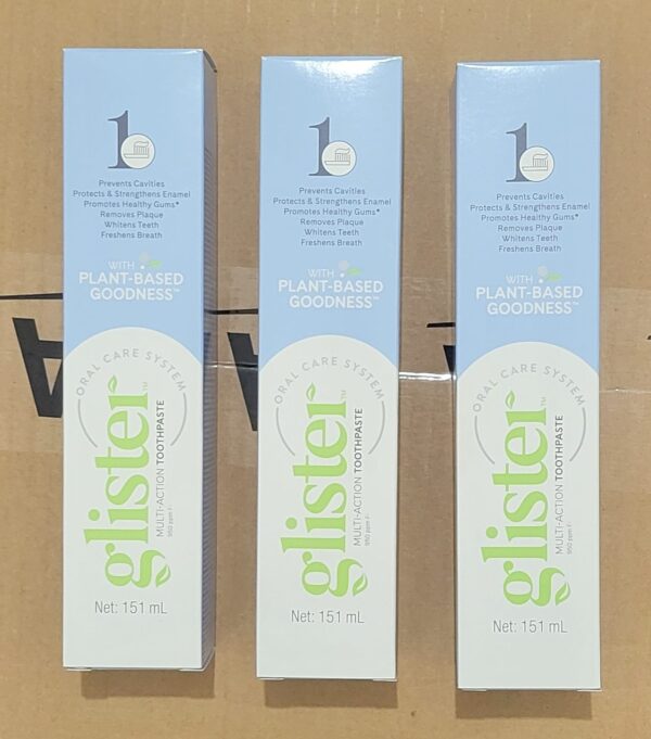 3x Amway GLISTER Multi-Action Fluoride Toothpaste1