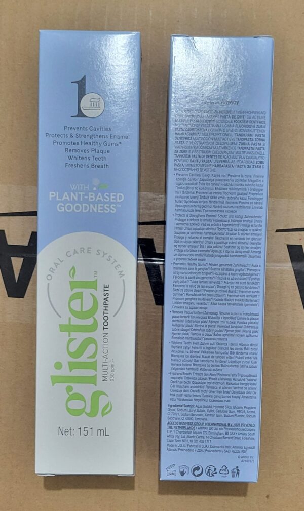 2X Amway GLISTER Multi-Action Fluoride Toothpaste2