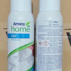 2 x Amway SA8 Home Prewash Spray stain remover 400ml 2x Amway SA8 Prewash Spray 400ml - Fabric Stain Remover-2