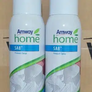 2 x Amway SA8 Home Prewash Spray stain remover 400ml 2x Amway SA8 Prewash Spray 400ml - Fabric Stain Remover-1
