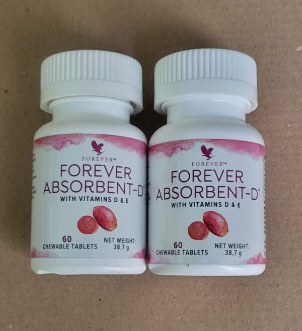 2x FOREVER ABSORBENT-D | Chewable Vitamin D Supplement | Free 48h Delivery