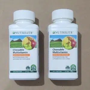 2x Amway Nutrilite Chewable Multivitamin 120 Tabs Mixed Fruit Flavour 2-Chewable Multivitamin Nutrilite™