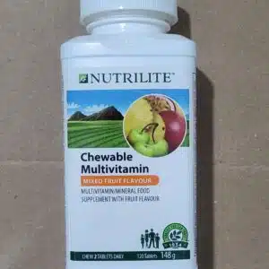 Amway Nutrilite Chewable Multivitamin 120 Tabs Mixed Fruit Flavour Chewable Multivitamin Nutrilite™