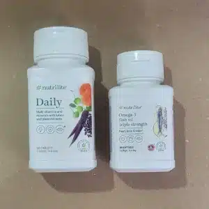 2 x Amway NUTRILITE Daily Multivitamin and Omega-3 Bundle