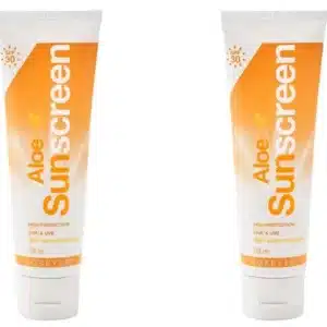 2 x Forever Living Aloe Sunscreen 118ml Water Resistant Sun Protection