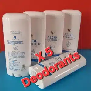 Forever Aloe Deodorant x 5 Sticks