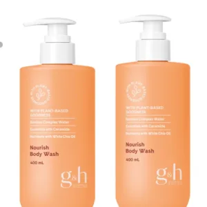 2x Amway g&h Nourish Body Wash 400ml Great UK Offer-1