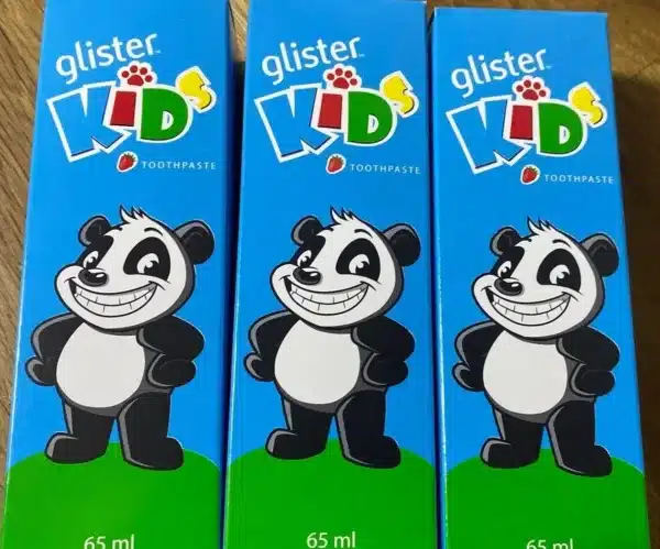 3 X Amway Glister Toothpaste for Kids 65 Ml Free Tracked Delivery