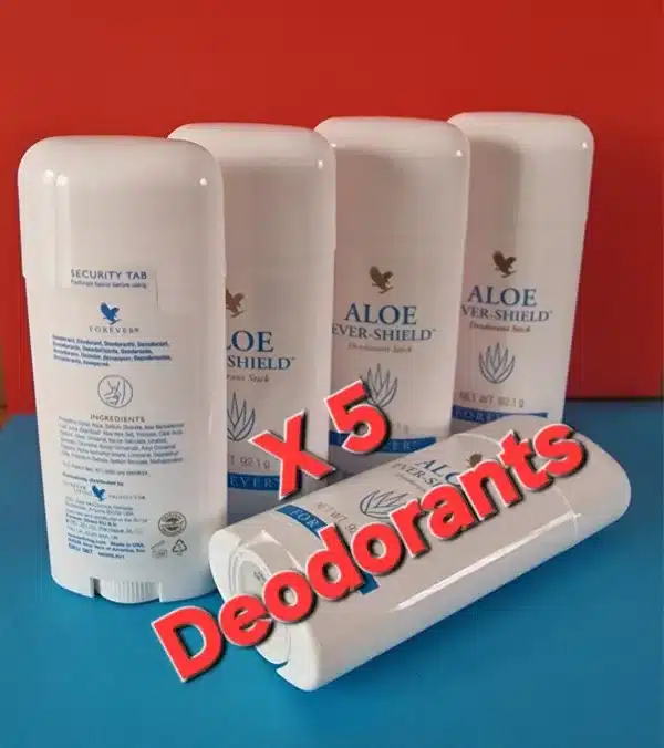 Forever Aloe Deodorant x 5 Sticks