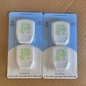 2x Amway Glister Multi-Action Dental Floss 50m Gentle & Effective Cleaning-2