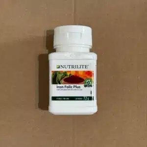 Nutrilite Iron Folic Plus 120 Tablets Amway Daily Iron Supplement