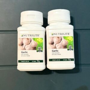 Nutrilite Garlic Supplement 2x 120 Tablets Amway Odour Controlled Formula