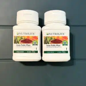 Nutrilite Iron Folic Plus 2x 120 Tablets Amway Daily Iron Supplement Nutrilite Iron Folic Plus 2x 120 Tablets Amway Daily Iron Supplement