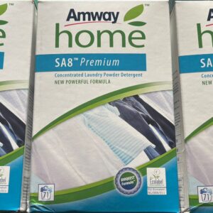 Amway Premium Concentrated Laundry Powder Detergent SA8™ – 3 × 3kg