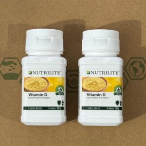 Amway Nutrilite™ Vitamin D – 2 Bottles (120 Tablets) Daily Supplement